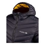 Mountain Designs Men's Peak 700 Down Jacket Black & Yellow - Image 4