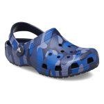 Crocs Kids Classic Camo Clogs Navy - Image 5