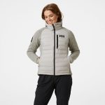 Helly Hansen Women's Arctic Ocean Hybrid Insulated Jacket Mellow Grey - Image 3