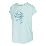 Trip In A Van Women's Loose Fit Tee Sky - Image 3