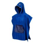 Cape Kids Shark Hooded Towel Blue One Size - Image 3
