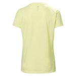 Helly Hansen Women's Skog Graphic Tee Faded Yellow - Image 5
