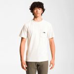 The North Face Men's Heritage Patch Short Sleeve Tee Gardenia White
