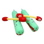 We Love Summer Inflatable Hippo Battle Joust Multicoloured - Image 2