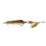 Mepps Aglia Streamer Spinner Lure Gold Streamer