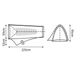 Mountain Designs Redline 1-Person Tent Red Dahlia - Image 2