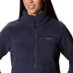 Columbia Women's West Bend Full Zip Fleece Jacket 466 Nocturnal Medium - Image 5