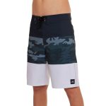 O'Neill Youth Boys Heat 17" Board Shorts Black & Camo