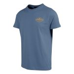 Mountain Designs Men's Blue Heritage Short Sleeve Tee Coronet Blue - Image 5