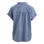Cape Women's Elowen Short Sleeve Shirt Cornflower - Image 4