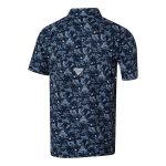 Columbia Men's Super Slack Camp Short Sleeve Shirt College Navy - Image 2