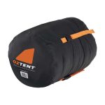 Oztent Hamilton XL 6° Sleeping Bag Black/Orange Black & Charcoal - Image 7