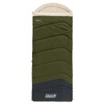 Coleman Mudgee Tall 5° Sleeping Bag Olive Green & Grey