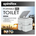 Spinifex 20L Portable Toilet Grey - Image 2