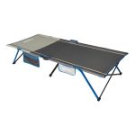 Spinifex Quick Fold X Large Camp Stretcher Blue & Grey - Image 4