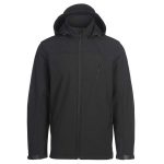 Cape Men's Zephyr Hooded Fleece Jacket Jet Black