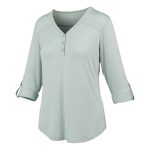 Gondwana Women's Warrie Henley Top Sage - Image 3