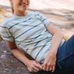 Mountain Designs Women's Latitude Tee Blue & Navy - Image 2