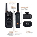 Ecoxgear 2 Watt UHF CB Radio Handheld Twin Pack Black 2W - Image 9