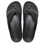 Crocs Unisex Classic Flip Thong Black - Image 3