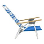 Life! Deluxe Chair with Table Blue Nautical - Image 6