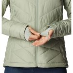 Columbia Women's Heavenly™ Hooded Insulated Jacket Safari - 348 - Image 5