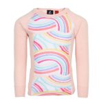 Chute Kids' Mountain Thermal Top English Rose & Pot Of Gold Prt