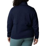 Columbia Women's Sweater Weather Full Zip Fleece 466 - Nocturnal Heather 2X - Image 5