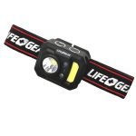 Life + Gear 375 Lumen Rechargeable Sensor Headlamp Multicoloured 375 Lumens