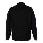 Cape Men's Plus Size Full Zip Frost Fleece Top Black - Image 2