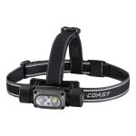 COAST 2000 Lumens Rechargeable Waterproof Tri-Colour Headlamp Black - Image 7