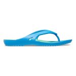 Crocs Women's Kadee II Seasonal Graphic Flip Thongs Powder Blue & Multicoloured - Image 3