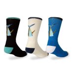 Salty Crew 3 Pack Tailed Assorted Socks Multicoloured 7 - 11 - Image 2